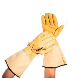 Gants roseraie  avec manchette longue